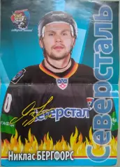 Постер Никлас Бергфорс Северсталь Череповец