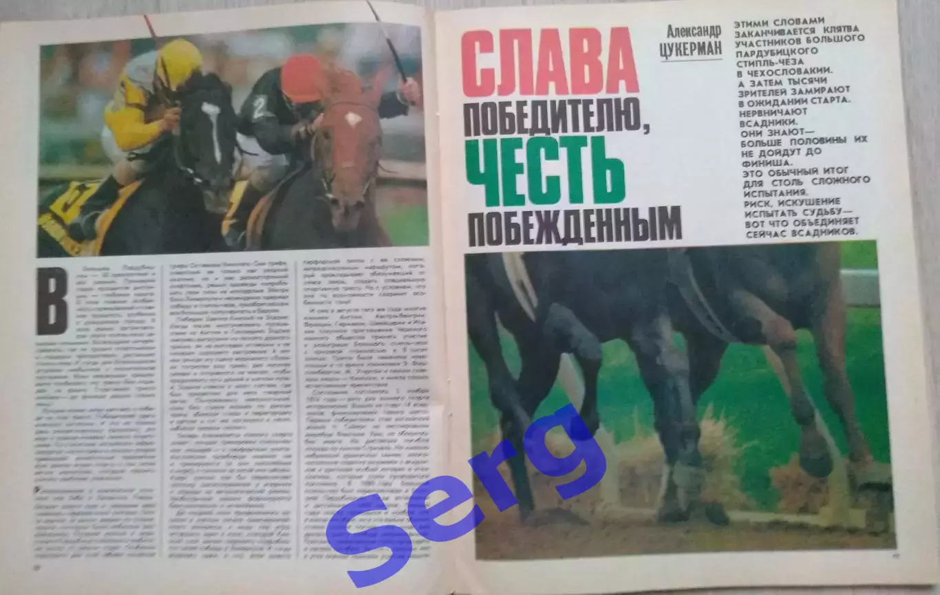 Журнал Спортивная жизнь России №10 1991 год 3