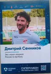 Дмитрий Сенников. Экс-игрок сборной России по футболу. Суперкубок футбольных мам