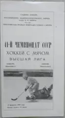 Енисей Красноярск - Зоркий Красногорск - 19 февраля 1989 год