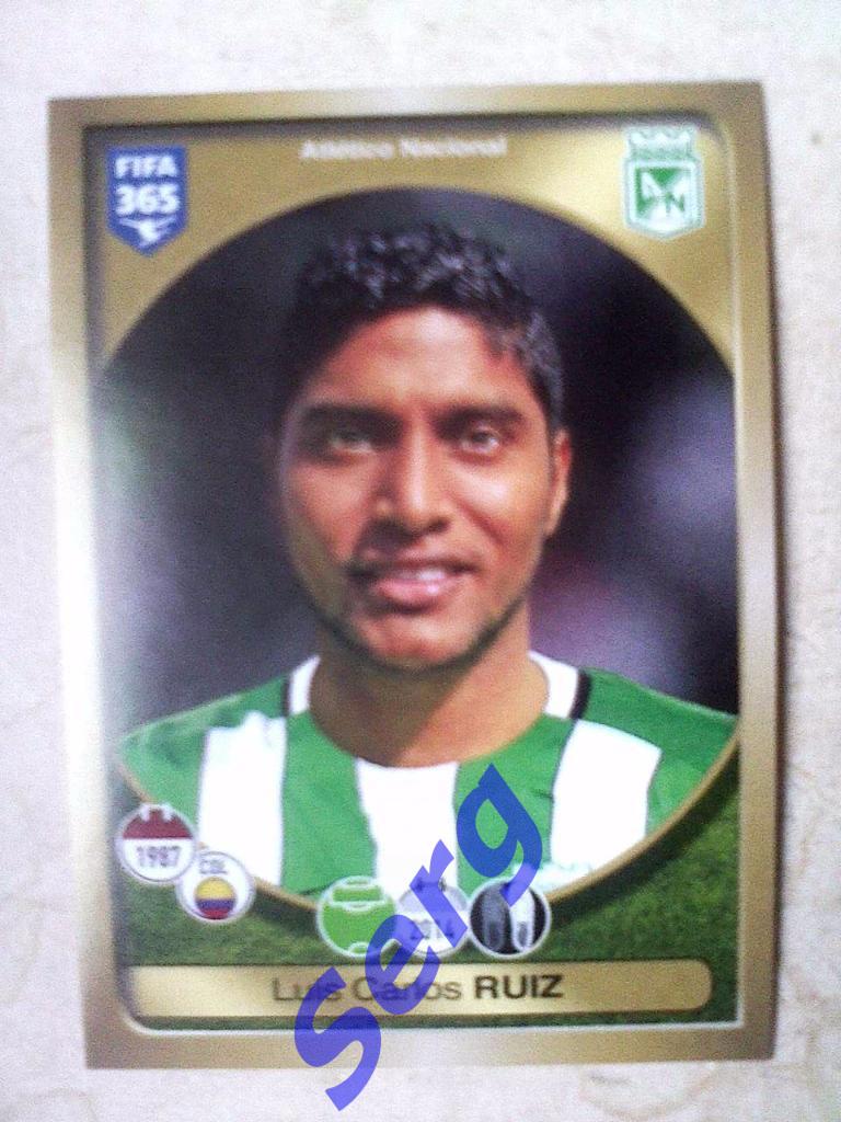 Луис Карлос Руис (Атлетико Насьональ, Колумбия) №514 FIFA 365