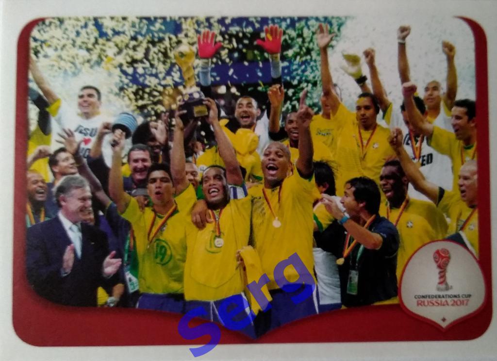 Сборная Бразилии №272 CONFEDERTIONS CUP RUSSIA 2017