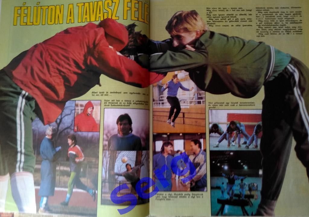 Журнал Кепеш cпорт (Kepes sport) Венгрия №4 26.01.1988 год 1