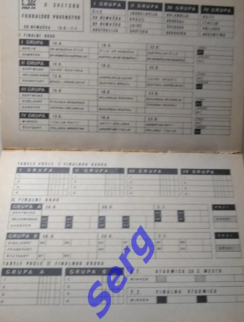 P.Obradovic, T.Markovic Od Montevidea do Minhena (От Монтевидео до Мюнхена) 5