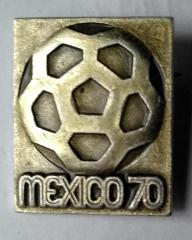 Значок Мяч, Мехико-70. Футбол
