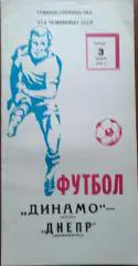 Динамо Москва - Днепр Днепропетровск - 03 августа 1978 год
