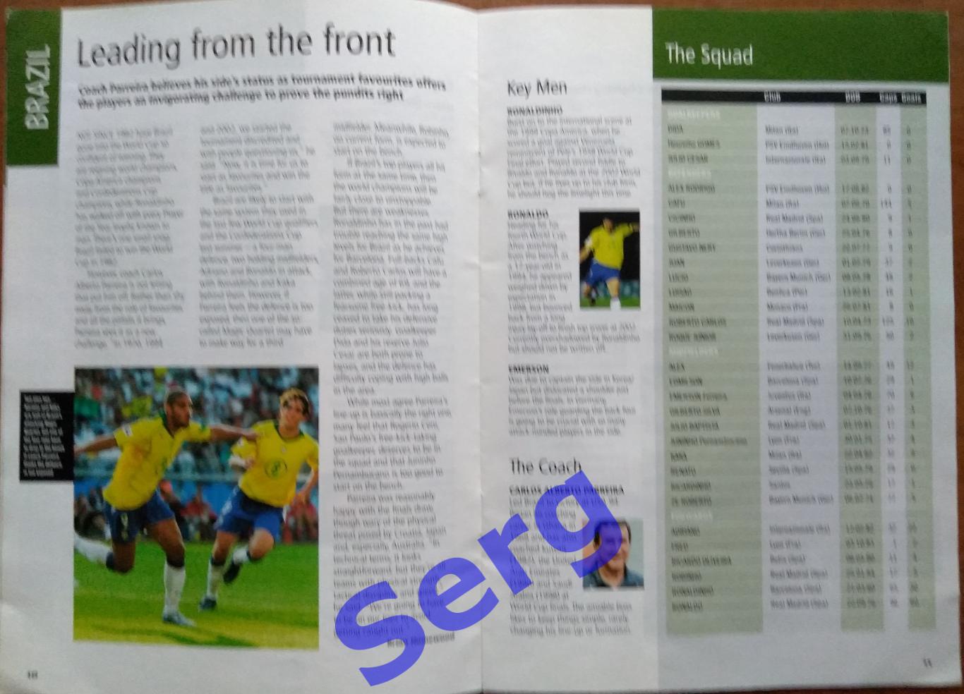 Медиа гайд Чемпионат Мира 2006 по футболу (The World Soccer essential guide) 2