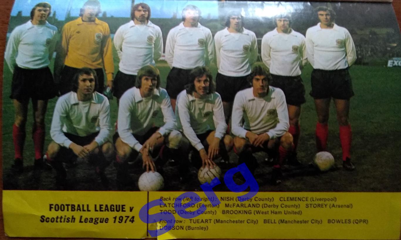 Футбольная Лига (The official jornal of The Football League). Сезон 1974-75 4