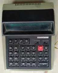 Калькулятор Электроника МК 44 в рабочем состоянии, выпуск 1987 год