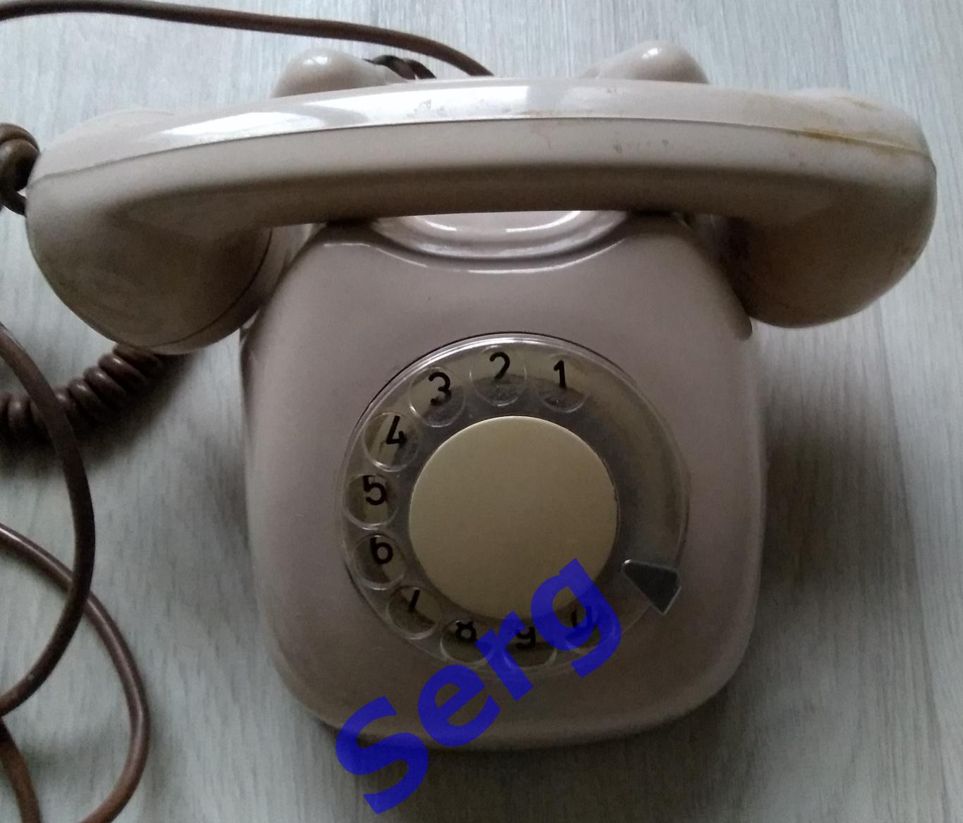 Стационарный телефон Тесла Чехословакия, 1976 год