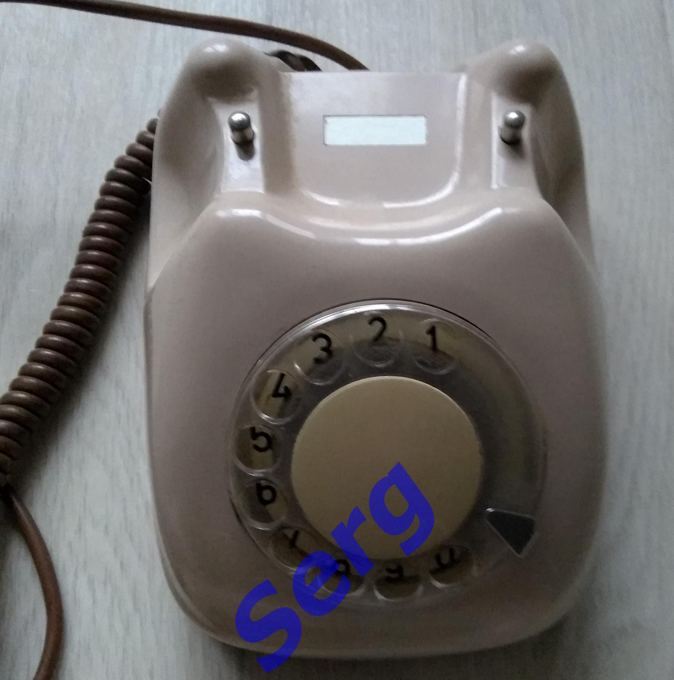 Стационарный телефон Тесла Чехословакия, 1976 год 1