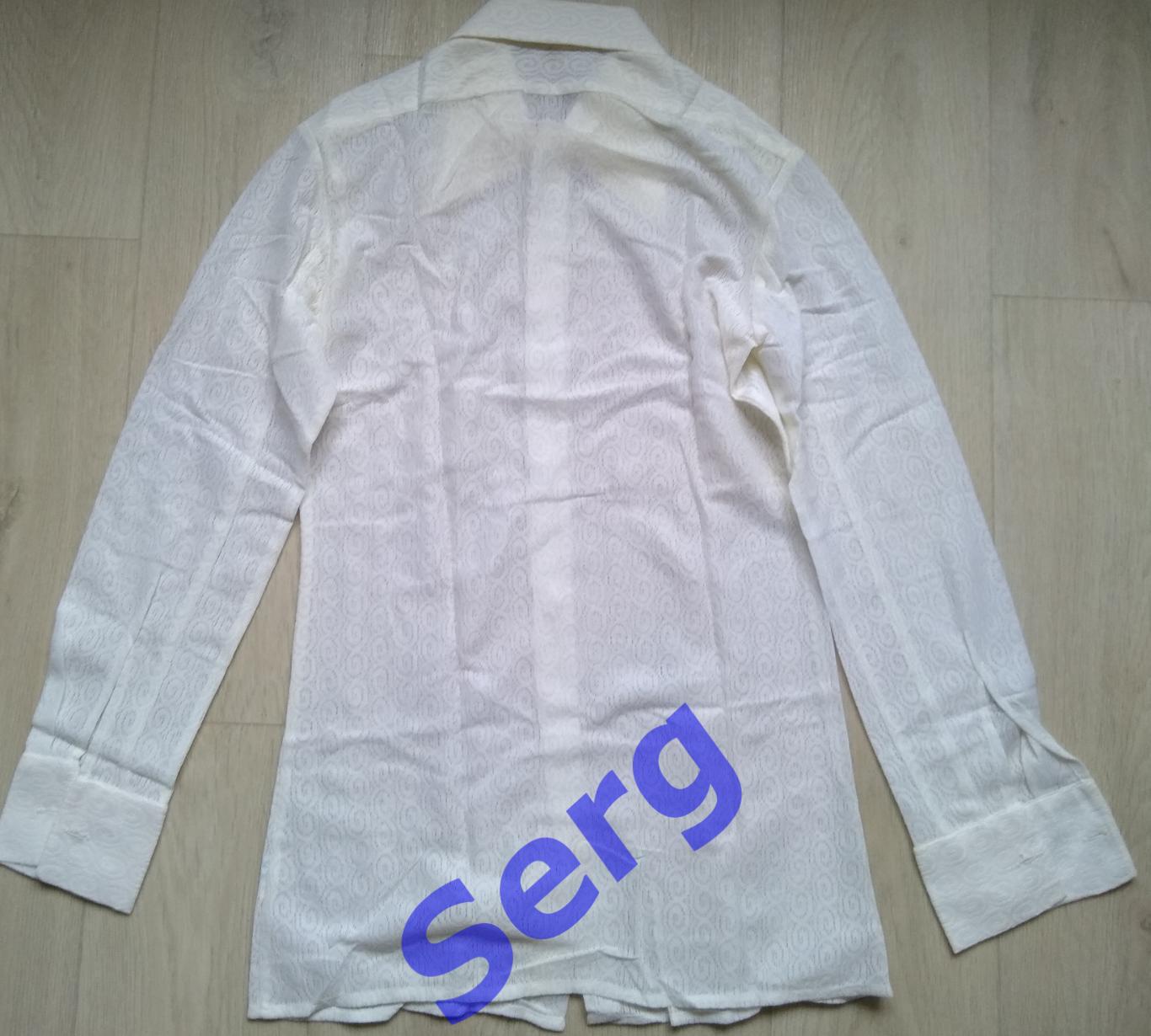 Рубашка гипюровая, размер 48, производство СССР 2