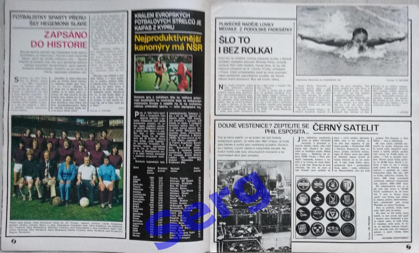 Журнал Стадион (Stadion) №39 1976 год 2