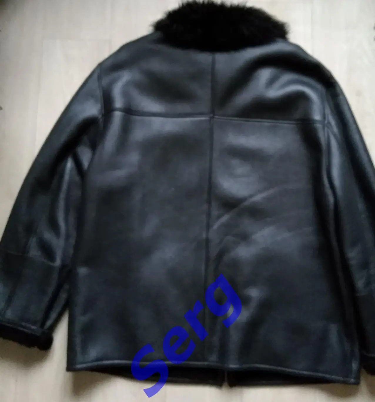 Дубленка зимняя мужская из натуральной кожи, 56 размер. Фирма Ritter, Австрия 5