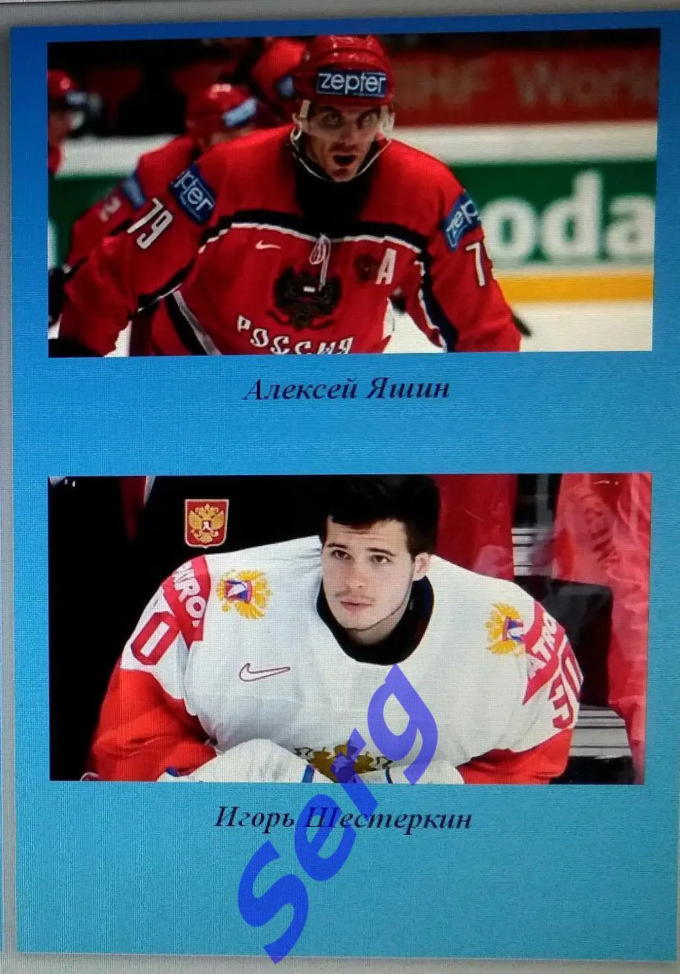 Все игроки НХЛ. Буквы Ц, Ч, Ш, Щ, Э, Ю, Я. 1