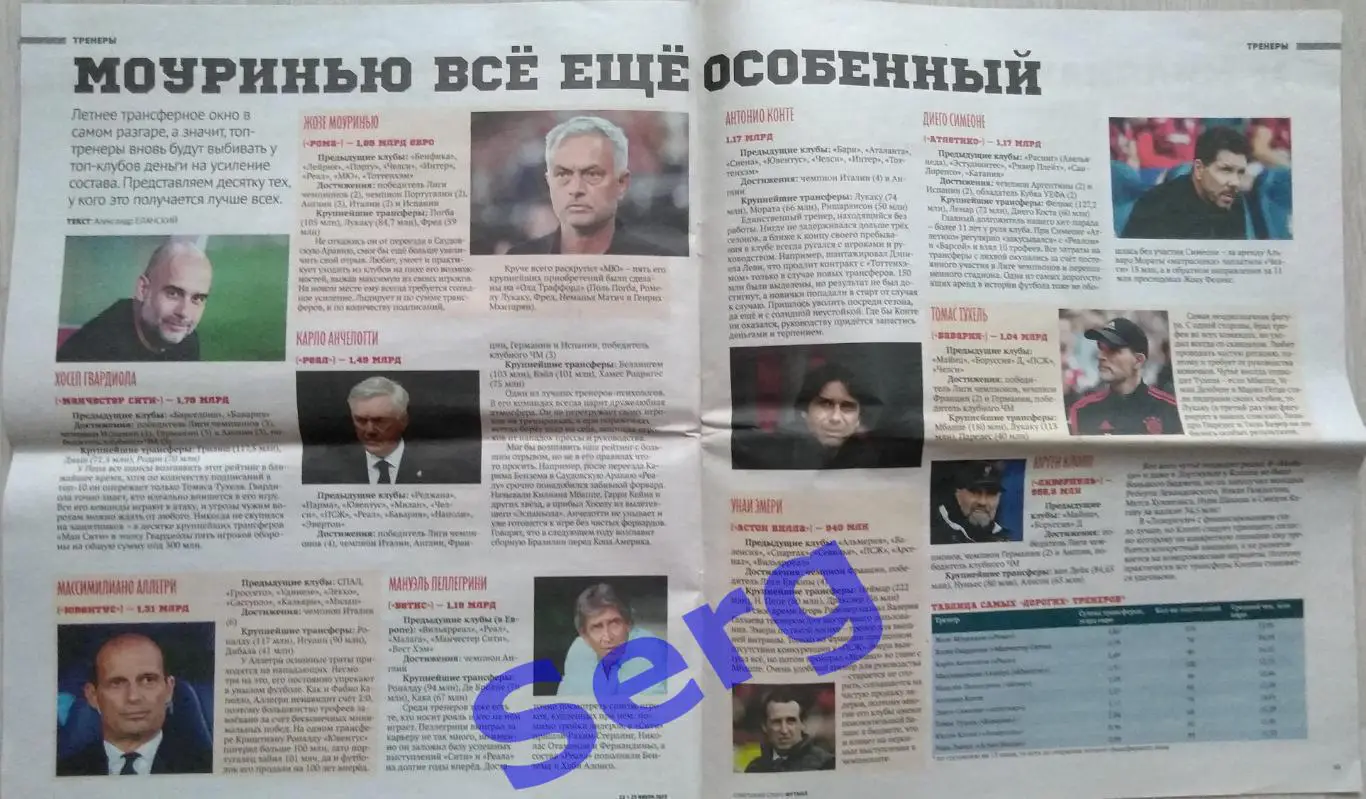 Журнал Советский Спорт Футбол (ССФ) №13 11-25 июля 2023 год 6