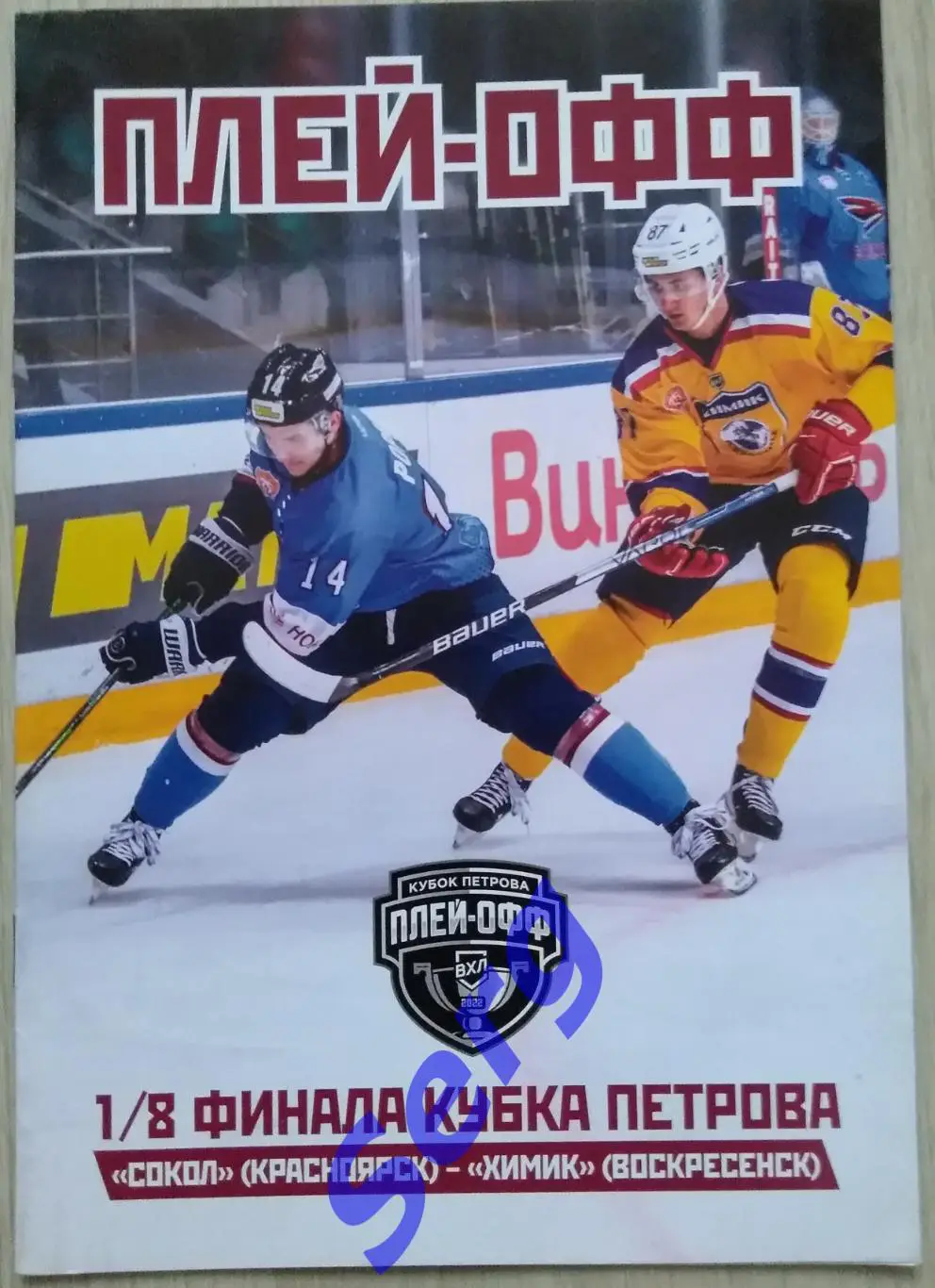 Сокол Красноярск - Химик Воскресенск - 26 февраля 2022 год 1