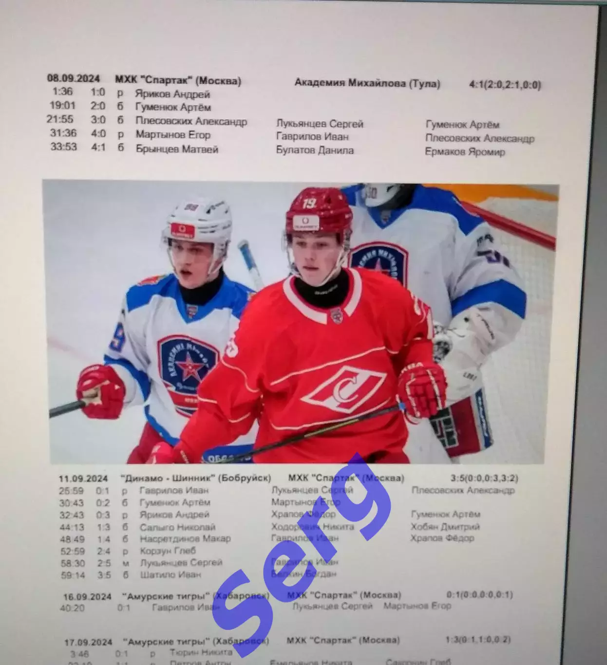МХК Спартак Москва. Сезон 2024-25 г.г. Чемпионы спустя 11 лет. 2