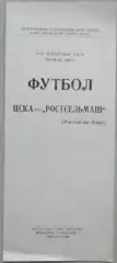 ЦСКА Москва - Ростсельмаш Ростов-на-Дону - 17 июля 1988 год