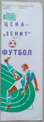 ЦСКА Москва - Зенит Ленинград - 11 мая 1982 год