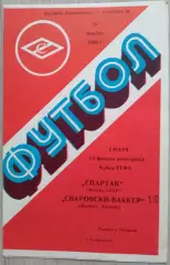 Спартак Москва, СССР - Сваровски-Ваккер Инсбрук, Австрия - 26 ноября 1986 год