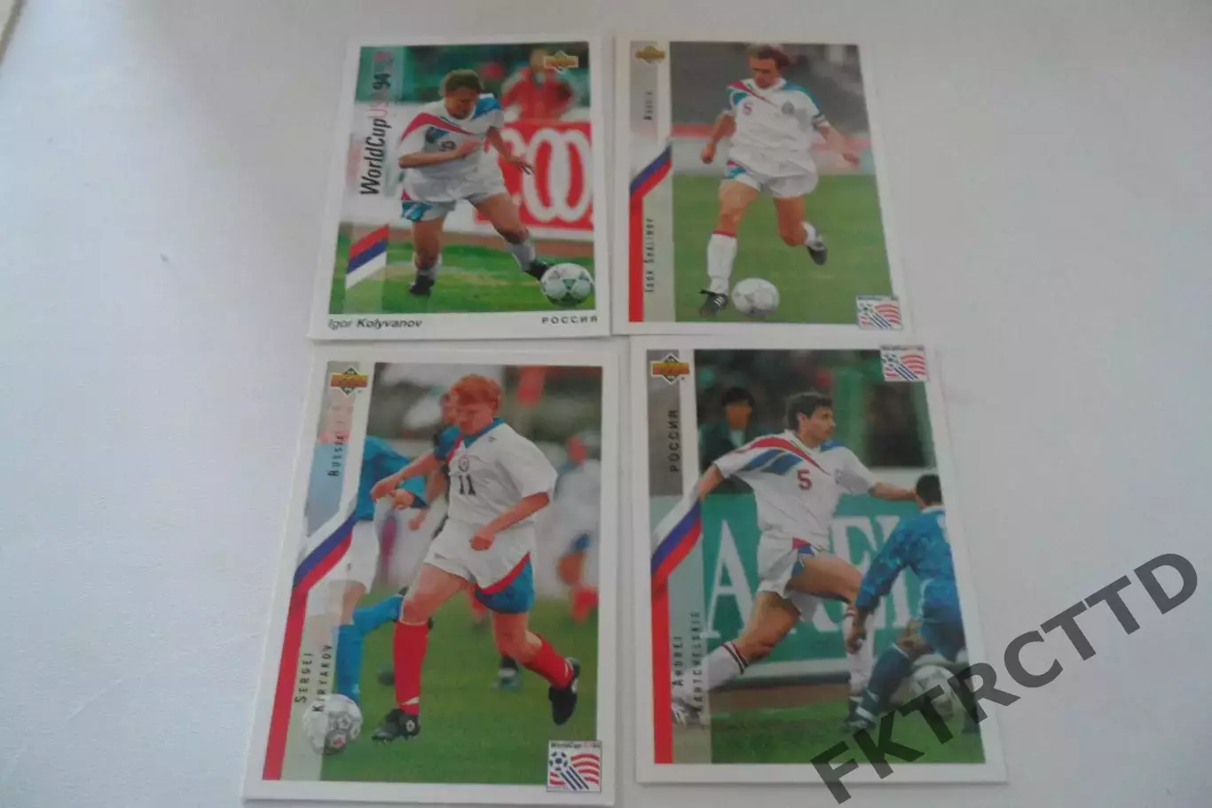 ФУТБОЛ-карточка- Чемпионат мира 1994 цена за 4 ш