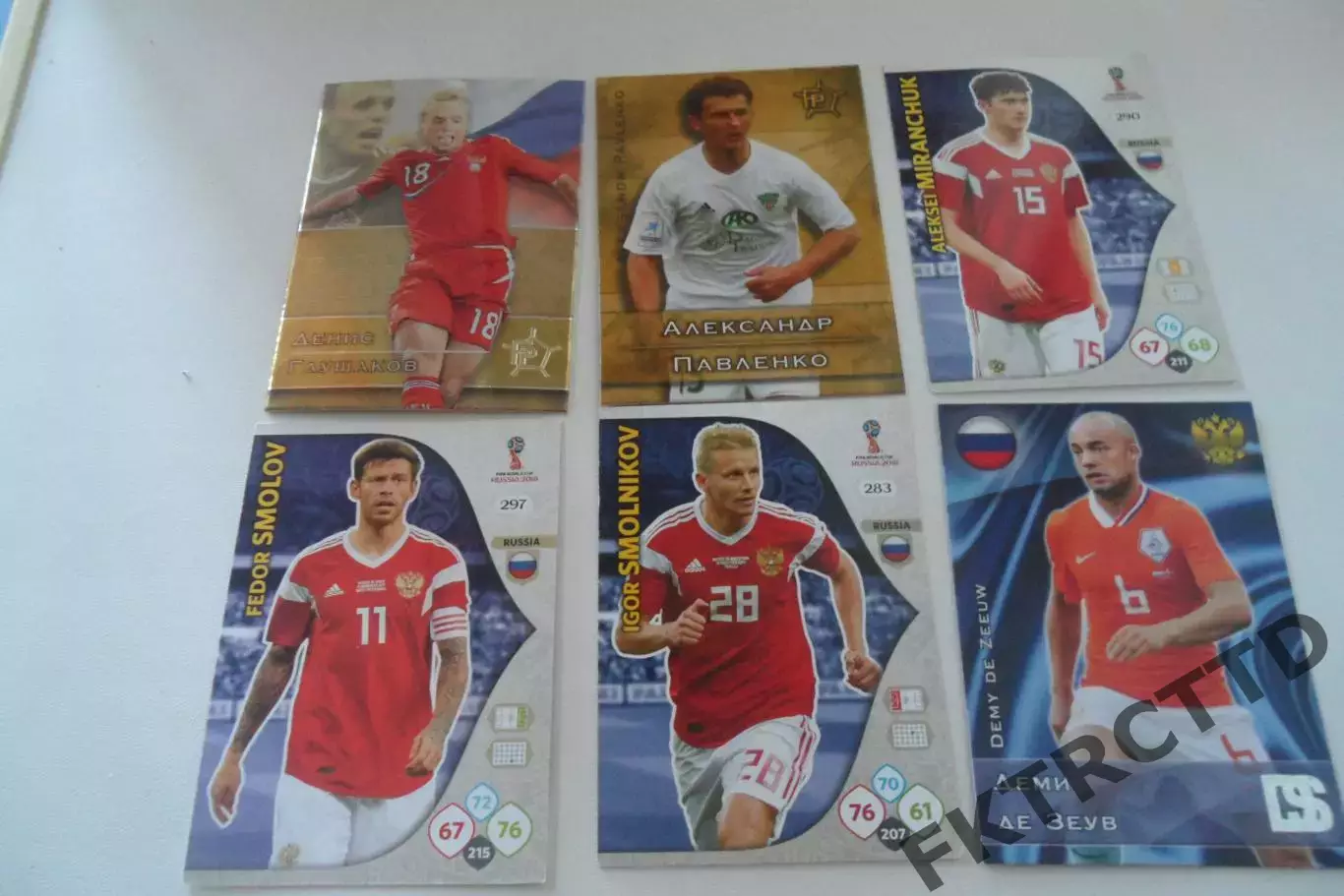 ФУТБОЛ-карточка-ФУТБОЛ разное за все 6