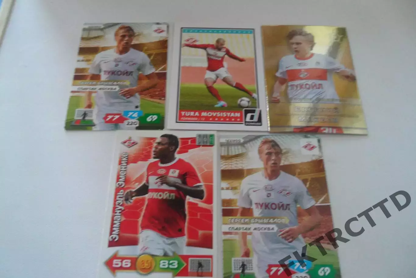 ФУТБОЛ-карточка-ФУТБОЛ - спартак за все