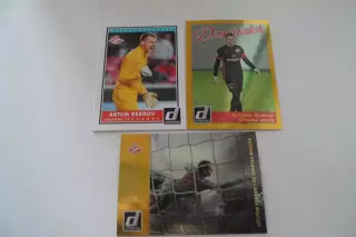 ФУТБОЛ-карточка-ФУТБОЛ -РЕБРОВ -три