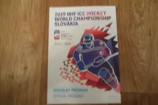 Официальная программа чемпионат мира по -хоккею-2019