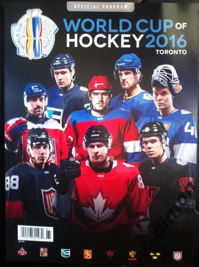 Кубок мира 2016 Канада, Россия, США,Швеция,Финляндия,Чехия