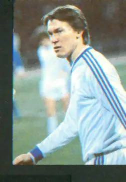 Календарик: О.Блохин(Динамо.Киев)-1987