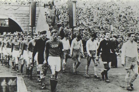Футбол:сб.СССР 50х годов(СССР-Польша-1957г)