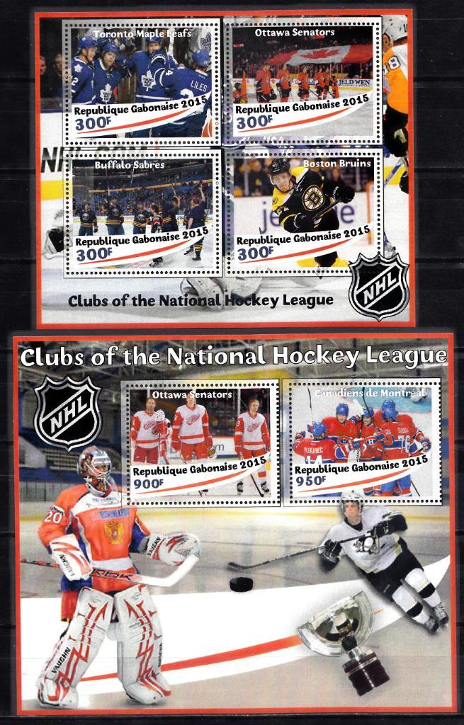 Хоккей 2015 NHLГАБОН 2 листа