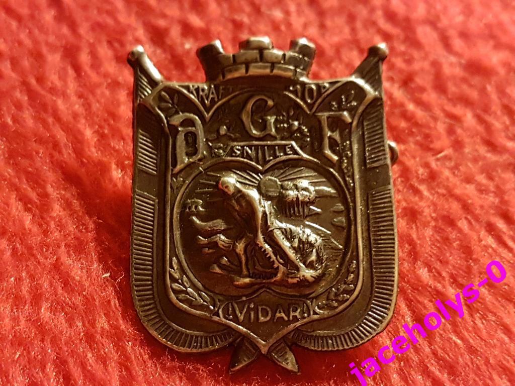 AGF AARHUS METAL BADGE DANMARK