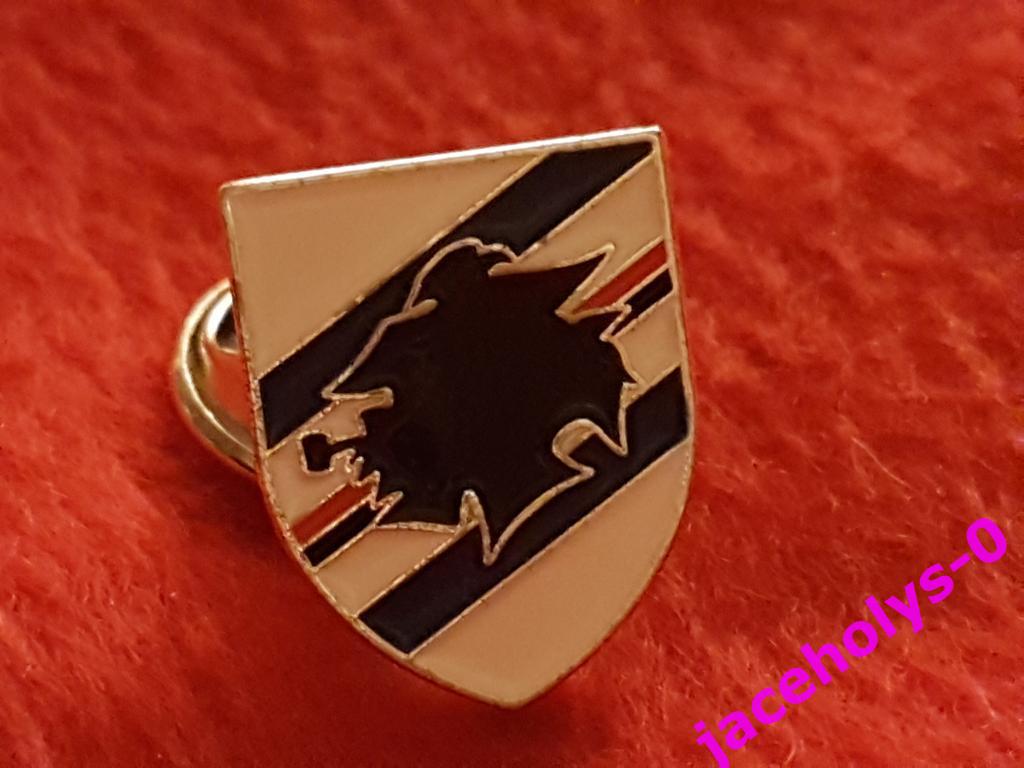 SAMPDORIA GENOA 1 METAL BADGE ITALIA