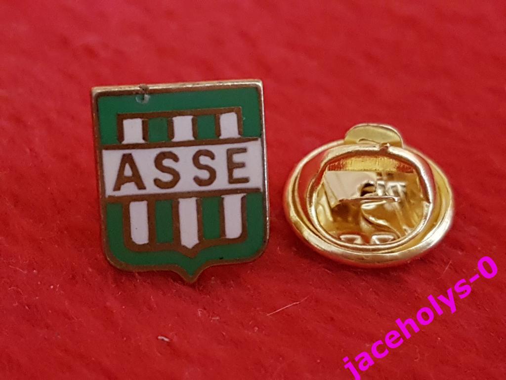 AS SAINT ETIENNE METAL BADGE FRANCE