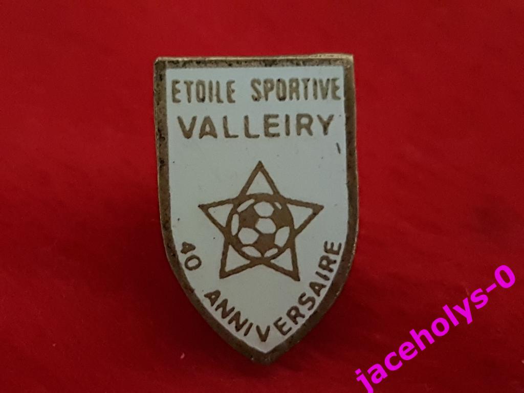 VALLEIRY ES METAL BADGE FRANCE