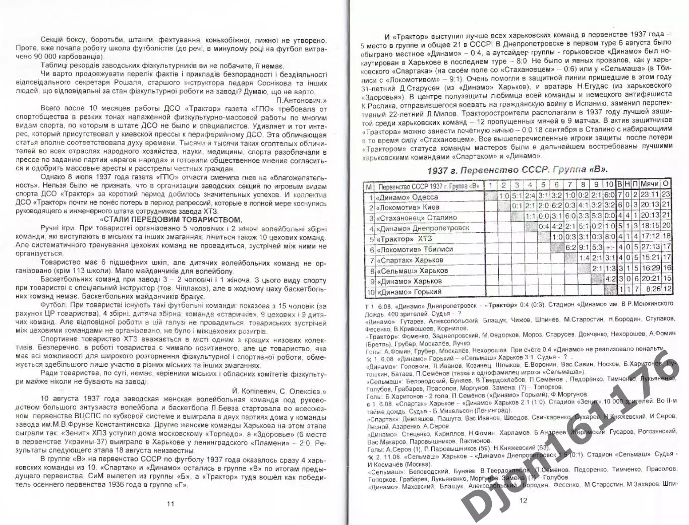 В.В.Цапков. «Торпедо» ХТЗ 1933-1969г.г. 3