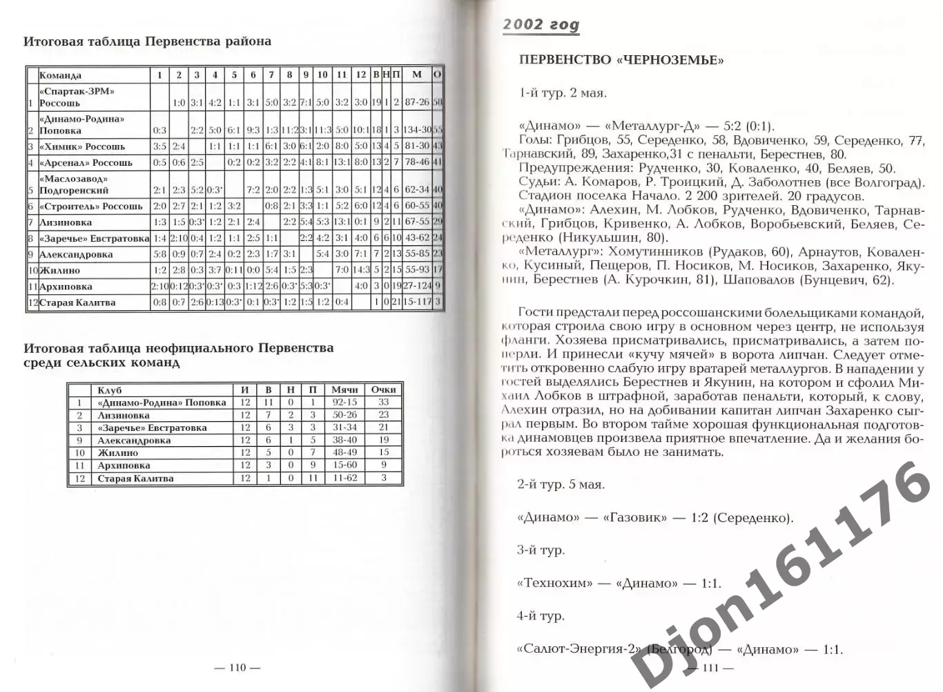 Г.Е.Гриц. «Россошанский футбол». 3