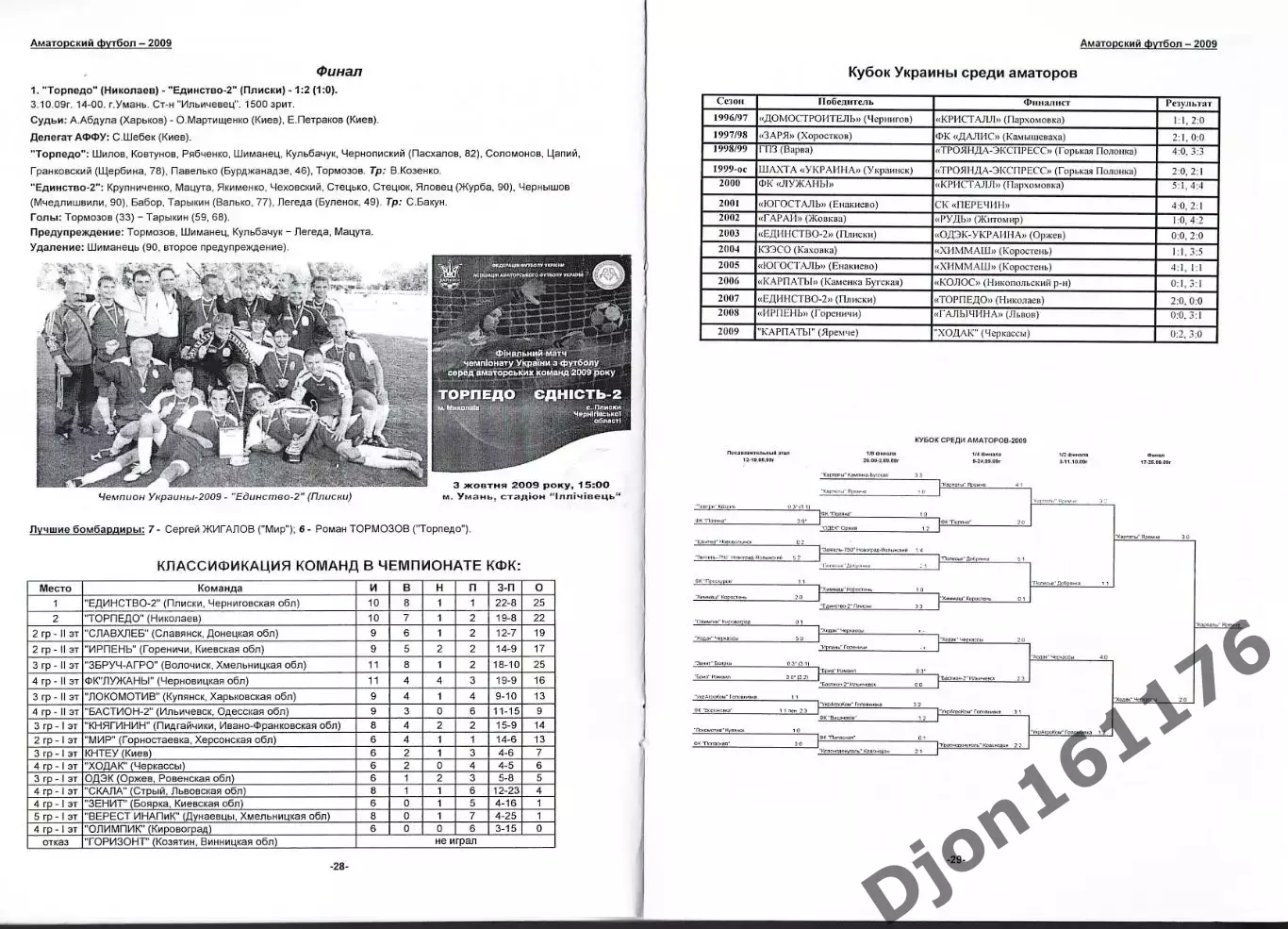 «Аматорский футбол 2009». 4