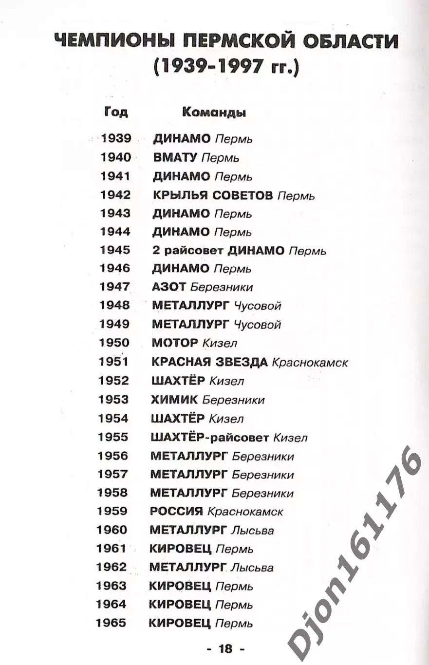 Футбол-98. Соревнования Пермской области среди мужских команд. 3