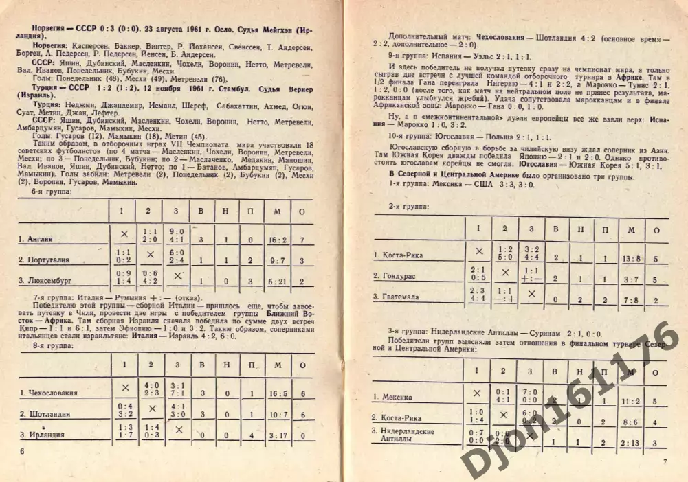 В.Истомин. «Летопись футбола. Справочник. Часть 5 (1962-1964 гг.)». 1