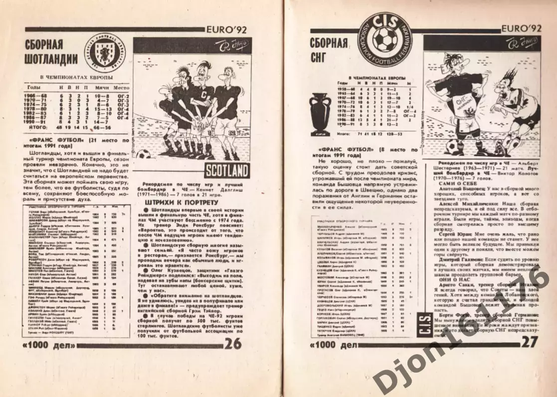 «ЕВРО-92». «1000 дел». Йошкар-Ола. 1992 год. 1