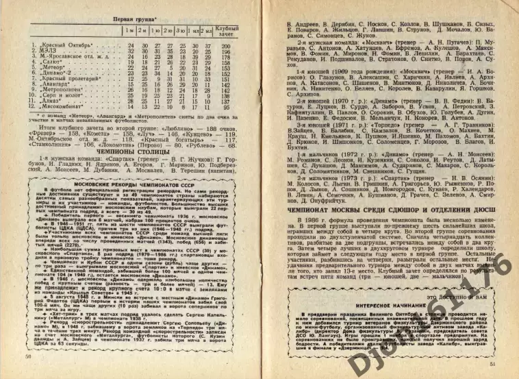 «Футбол-87. Справочник-календарь». Автор-составитель П.Н.Алешин. Москва. 3