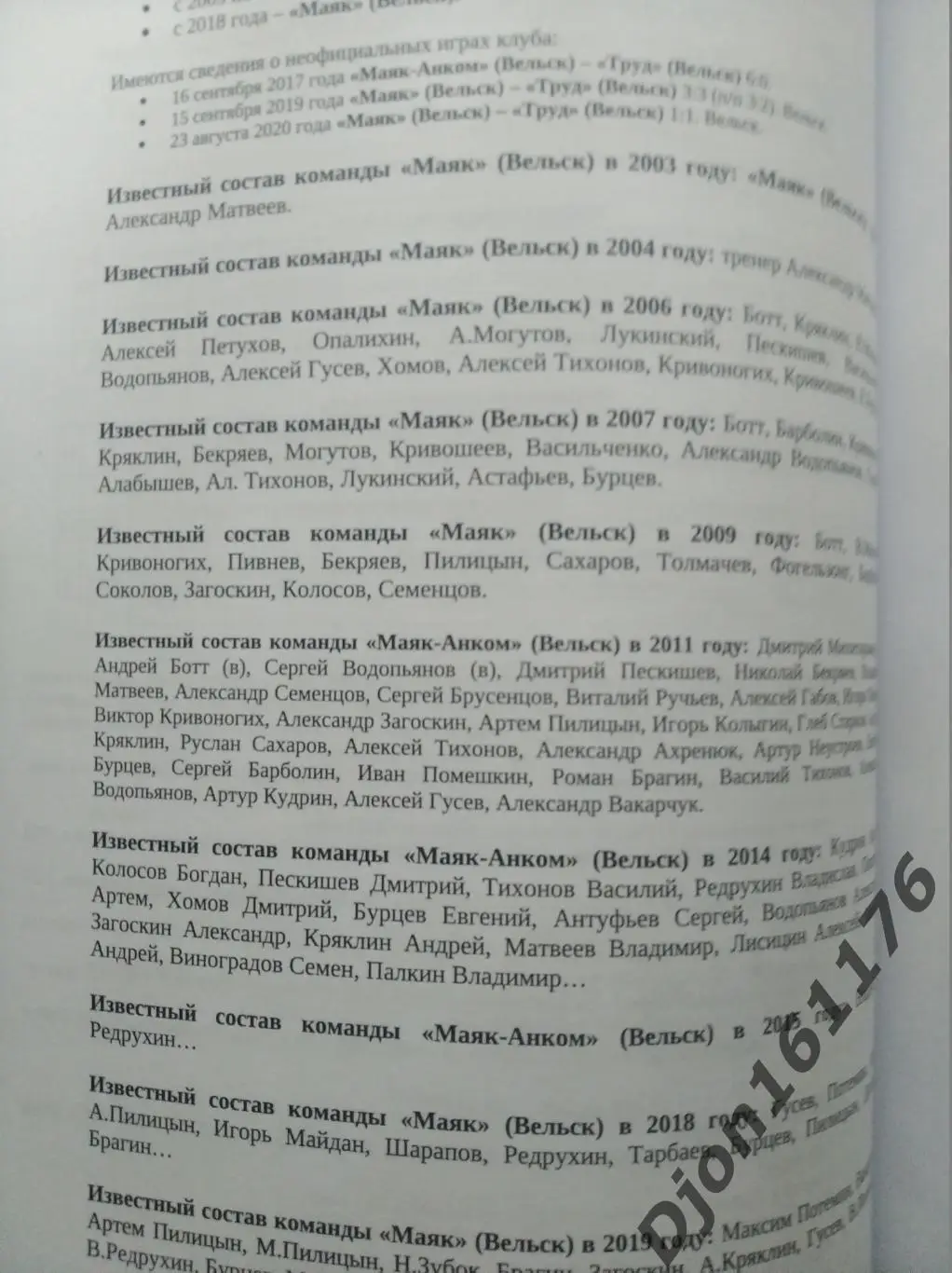 История футбольных клубов России. Архангельская область 2