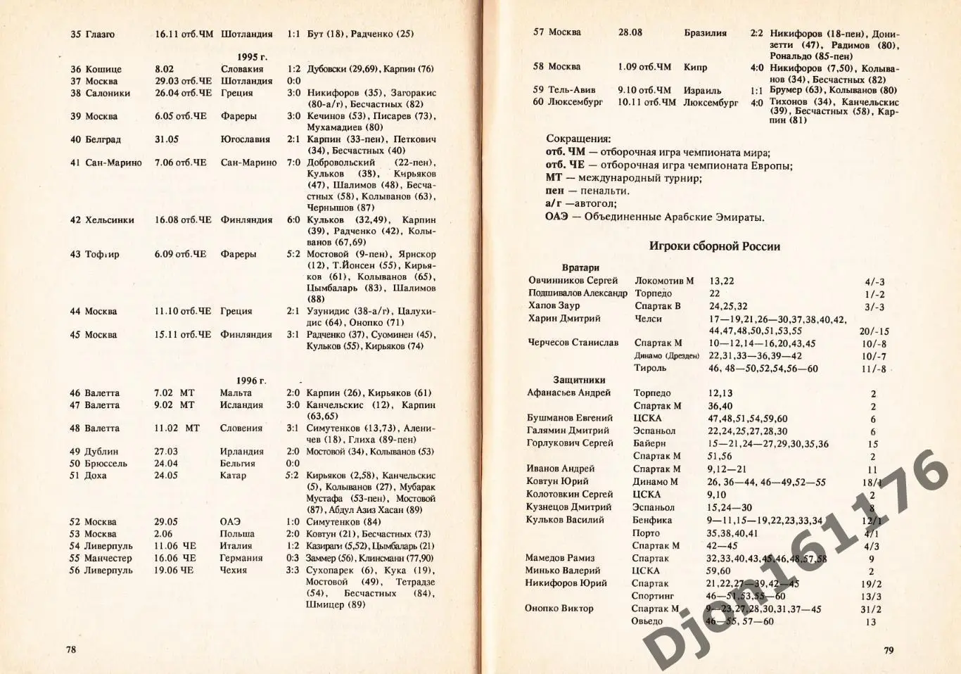Б.А.Пирогов. «Футбол-97. Пять лет Российского футбола». 3