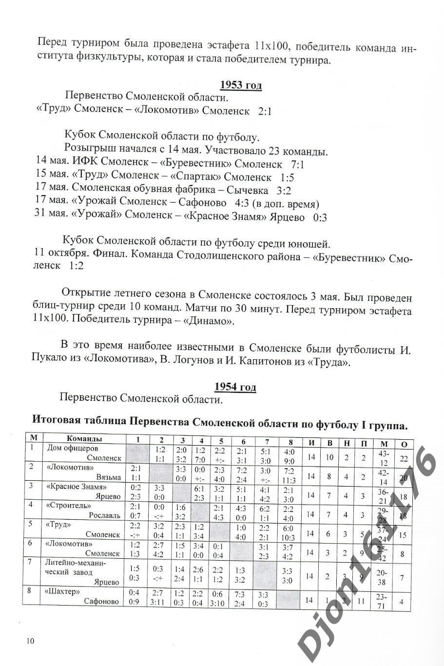 Первенство и Кубок Смоленской области и г. Смоленска 4