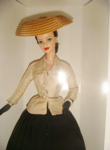 Кукла Christian dior Barbie Mattel коллекционная 50 лет дому Диор 1997 год 1
