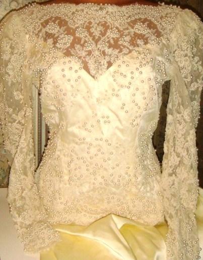 Свадебное платье в стиле Grace Kelly Грейс Келли в викторианском стиле. 4